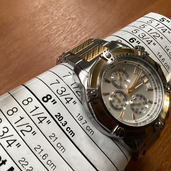 Guess Two Tone Men’s Watch Waterpro Collection Model U18507G1 - Picture 12 of 14